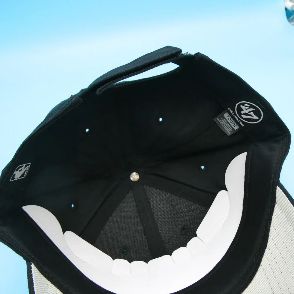 '47 Chicago Bulls‎ Hat Youth MVP Adjustable Black NBA Basketball Cap New